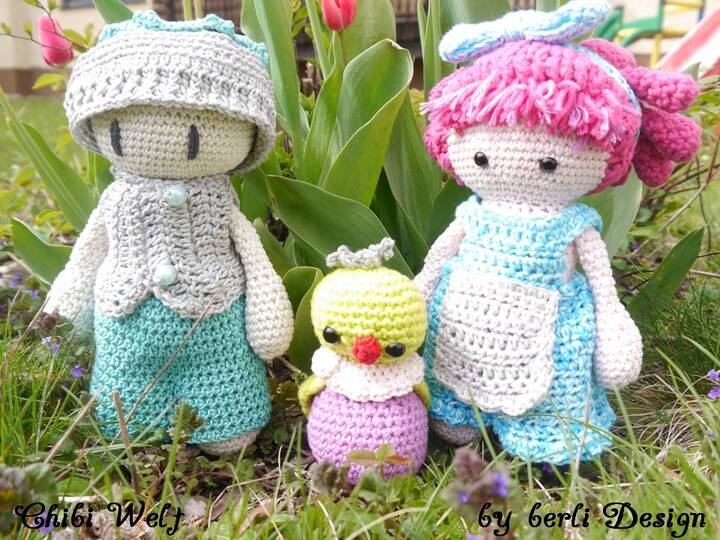 Chibi Rosalinda - Häkelanleitung - KomplettPaket