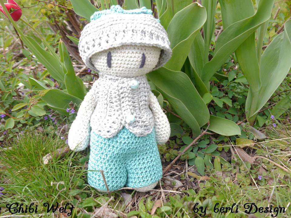 Chibi Paul - Häkelanleitung - Komplettset