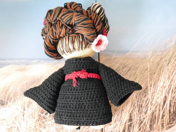 Chibi Geisha Riku - Häkelanleitung - StylePaket