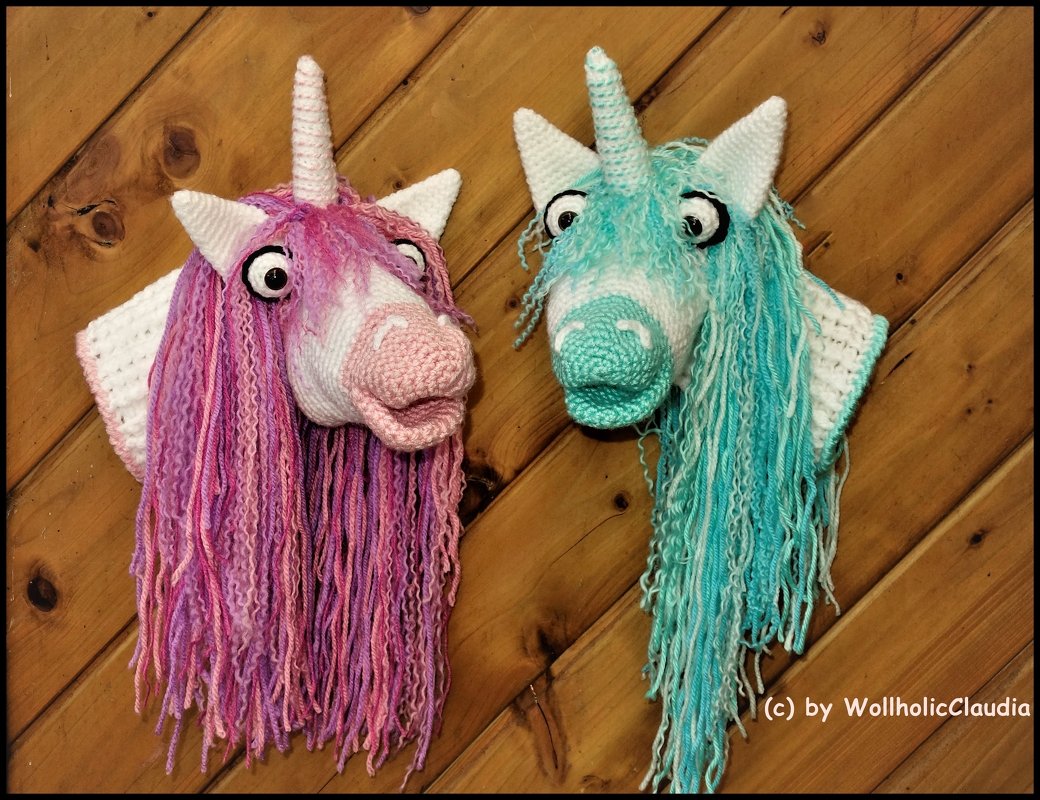 Häkelanleitung Handpuppe Einhorn - Bild 5