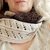 Infinity scarf knitting pattern "Mousse au Chcolat"
