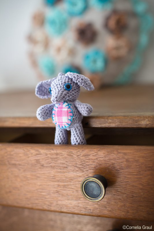 Schlüsselring Little Elefant - Mutmacher, Krafttier, Talisman