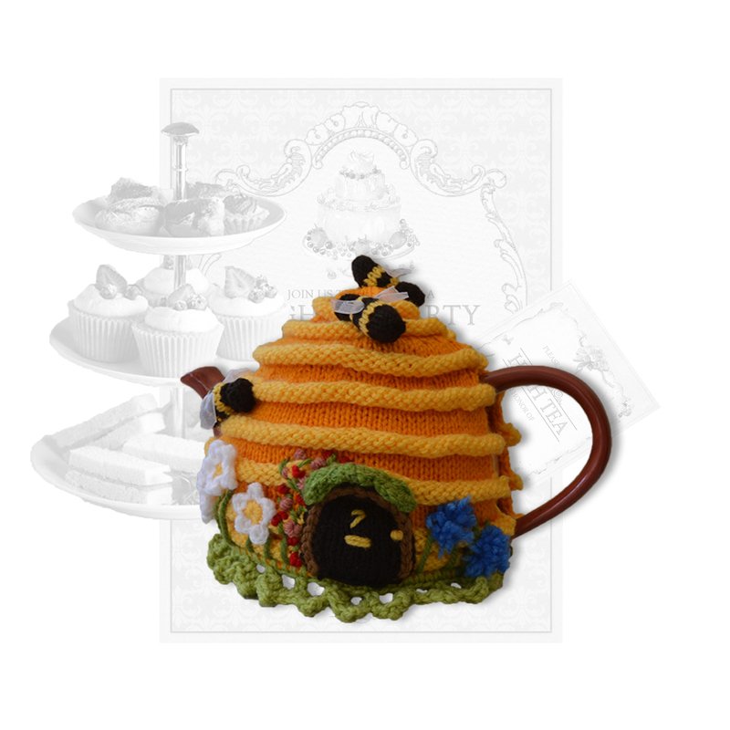 Bee Hive House Tea Cosy