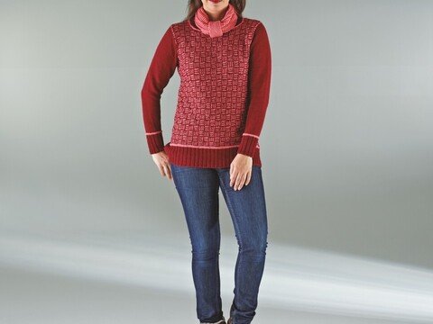 Strickanleitung Loop "Cablé Gitti" 756219