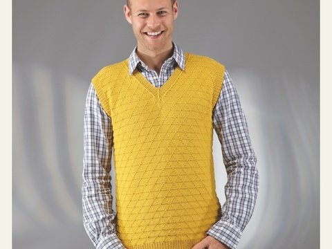 Strickanleitung Herrenpullunder "Macau" 754196