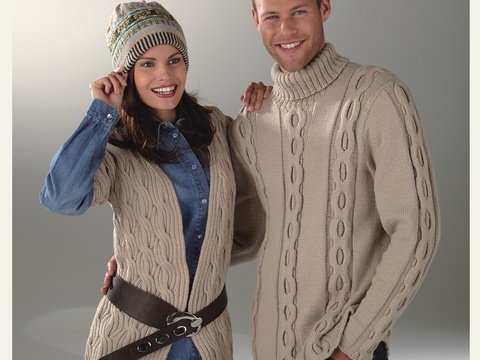 Strickanleitung Herrenpullover "Ideal" 750049