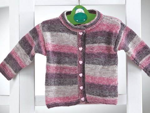 Strickanleitung Kinderjacke "Capri Color" 754204