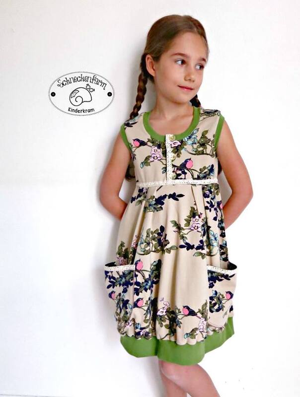 E-Book Jerseykleid Glöckchen 74- 140 Schnittmuster u. Nähanleitung