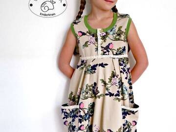 E-Book Jerseykleid Glöckchen 74- 140 Schnittmuster u. Nähanleitung