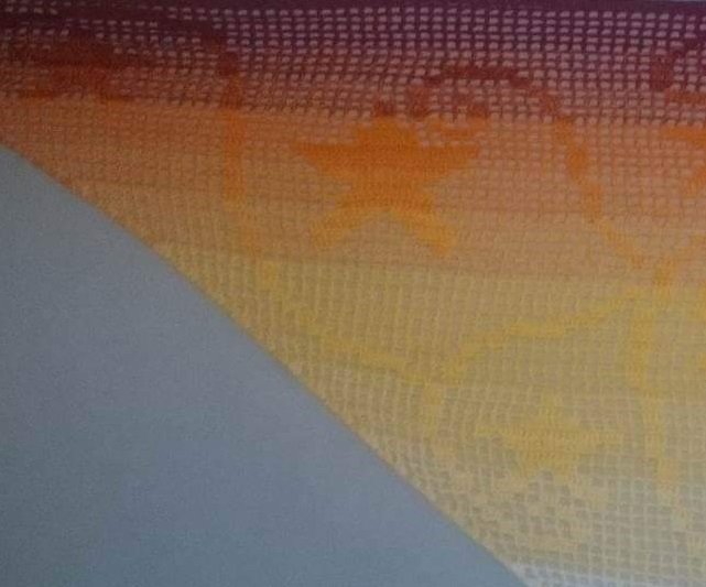 Motivtuch Sterne, Dreieckstuch, Häkelanleitung