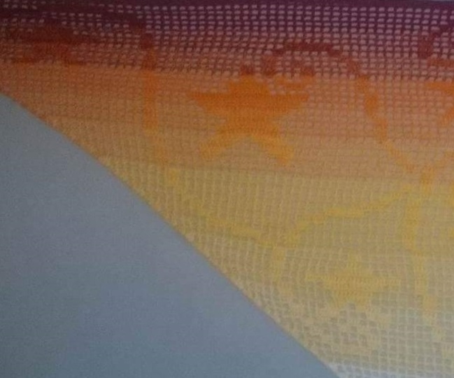 Motivtuch Sterne, Dreieckstuch, Häkelanleitung