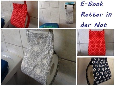 E- book Papierrollen Halter nähen + Schnittmuster
