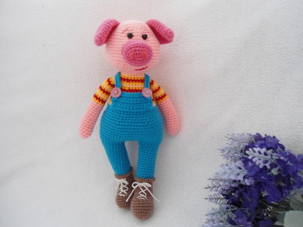 Lucky pig crochet pattern