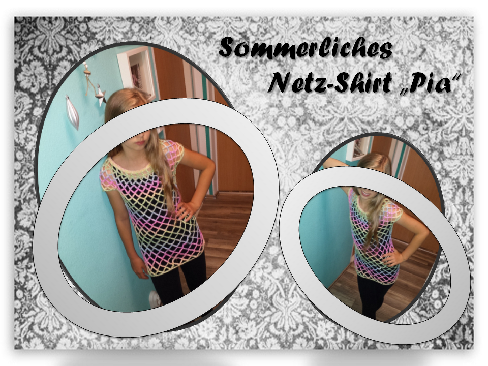 sommerliches Netz-Shirt "Pia"