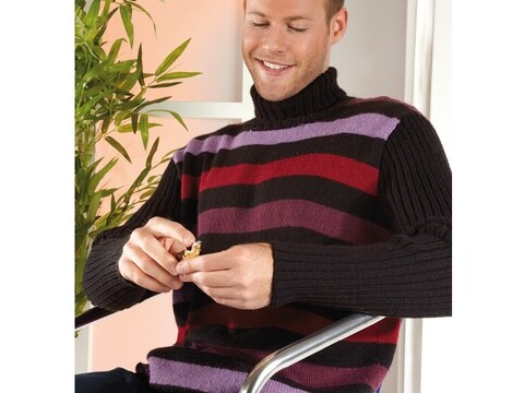 Strickanleitung Herrenpullover "Ideal" 751137