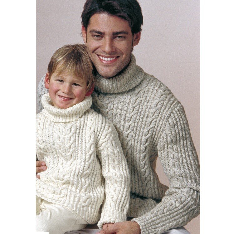 Strickanleitung Herrenpullover "Record" 750048