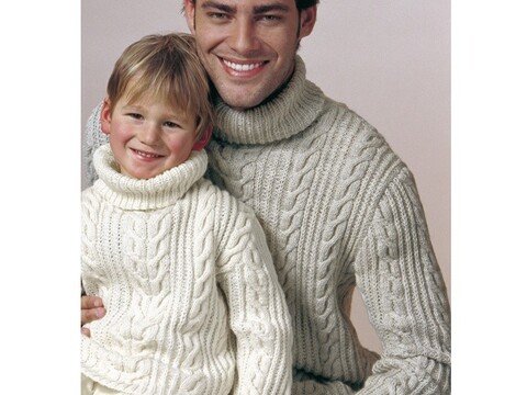 Strickanleitung Herrenpullover "Record" 750048