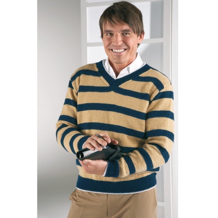 Strickanleitung Herrenpullover "Ideal" 750142 - Bild 2