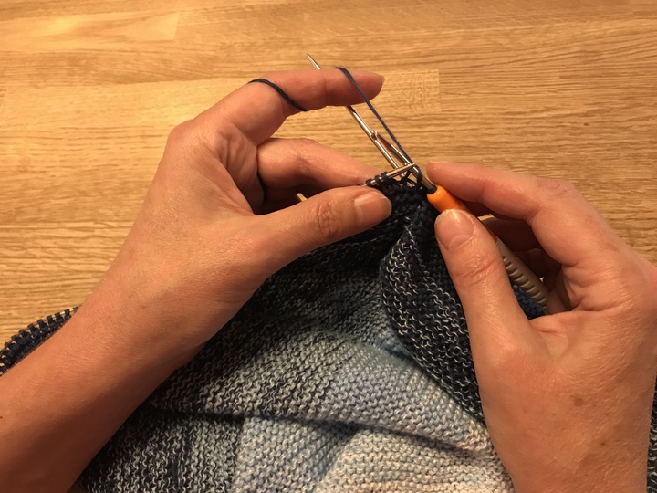 Strickanleitung für den Sommerloop Chiemseetraum