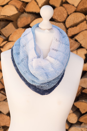 Strickanleitung für den Sommerloop Chiemseetraum