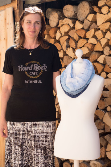 Strickanleitung für den Sommerloop Chiemseetraum