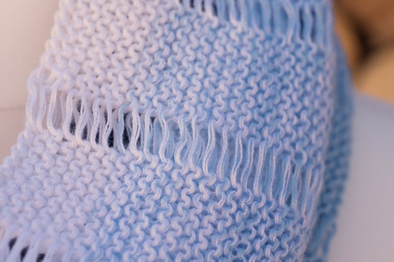 Strickanleitung für den Sommerloop Chiemseetraum