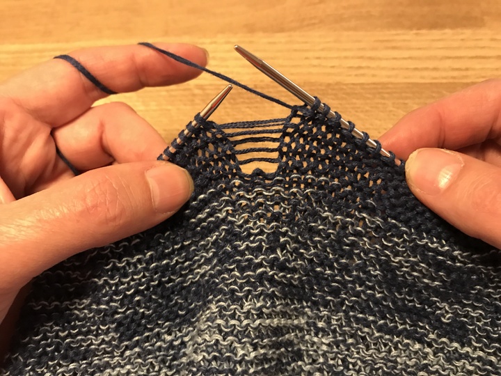 Strickanleitung für den Sommerloop Chiemseetraum