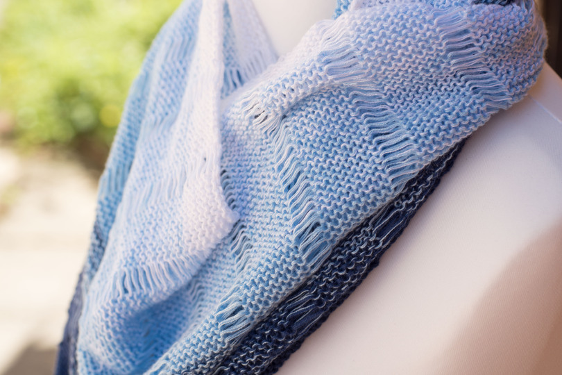 Strickanleitung für den Sommerloop Chiemseetraum