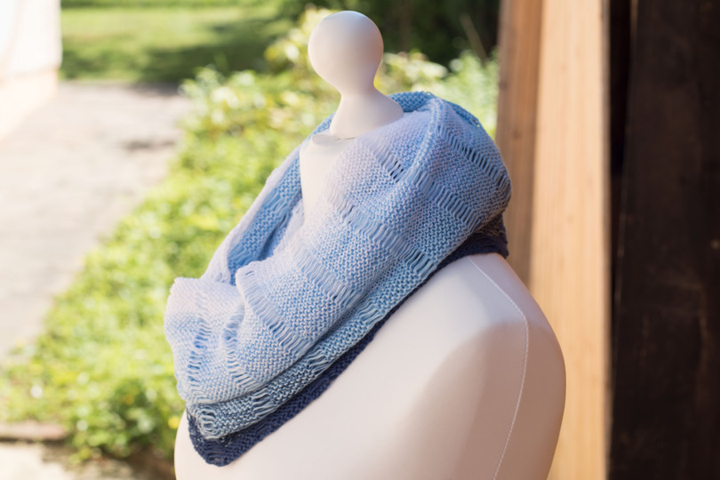 Strickanleitung für den Sommerloop Chiemseetraum