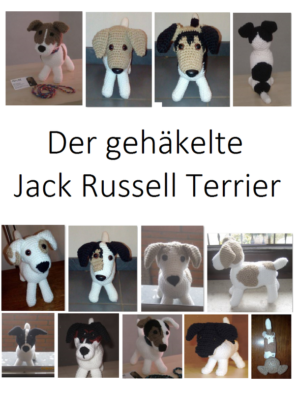 Der gehäkelte Jack Russell Terrier