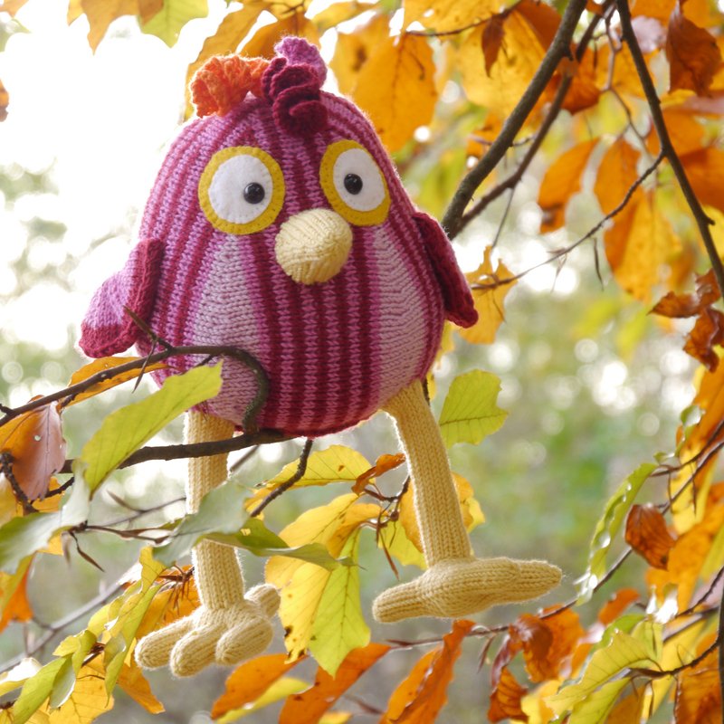 KOMISCHER VOGEL Strickanleitung - Bild 2