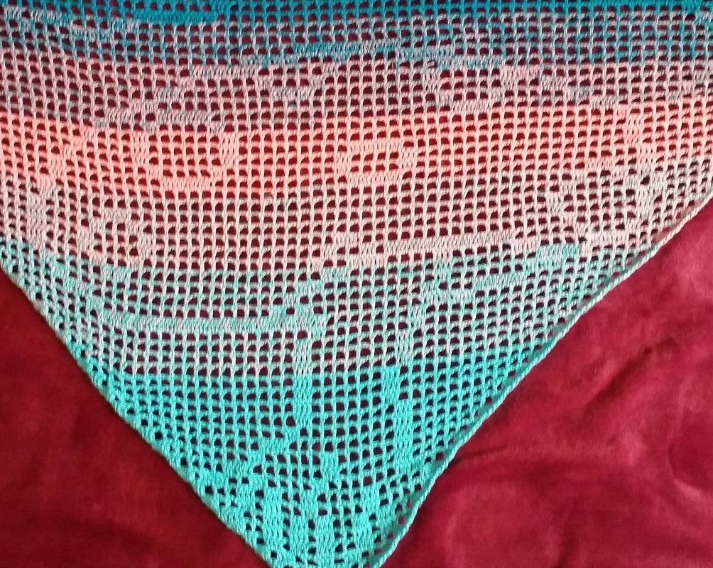 Motivtuch Shorti der Fliegenpilz für Kids, Kindertuch, Dreieckstuch, Häkelanleitung - Bild 3