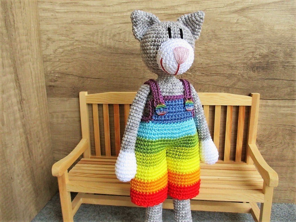 Häkelanleitung Kai Kater