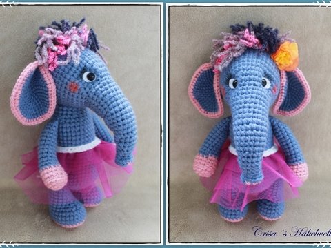 Häkelanleitung Ballerina ++ Ellie von Tine ++