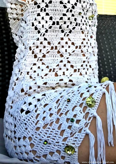 Crochet Pattern for a tunic / dress | BEACH#ready