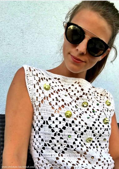 Crochet Pattern for a tunic / dress | BEACH#ready