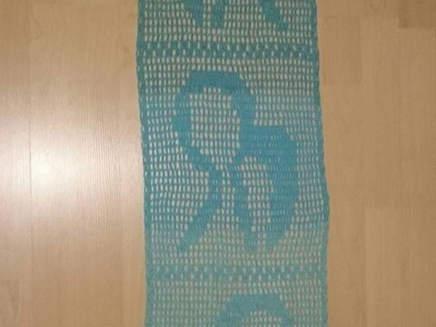 Sternzeichen-Schal Jungfrau, Häkelanleitung