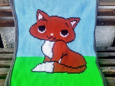 Decke für Neugeborene (Katze)