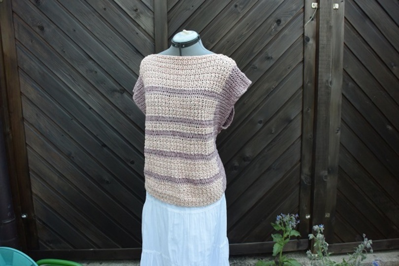 Sommerpulli aus Bio Baumwolle, Größe 38/42