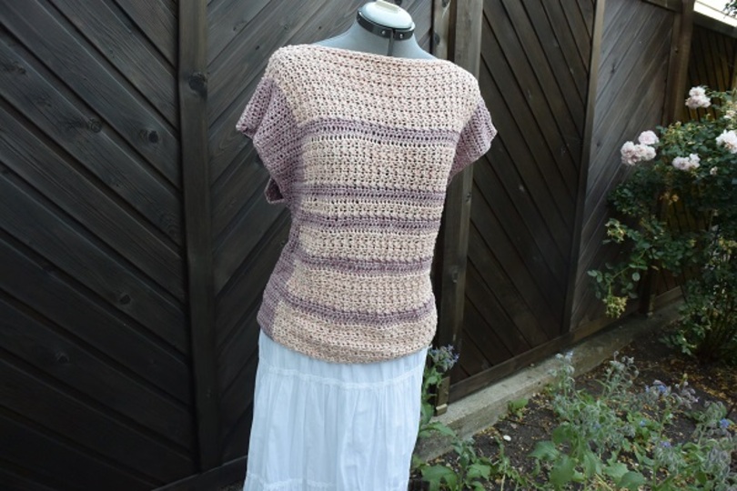 Sommerpulli aus Bio Baumwolle, Größe 38/42