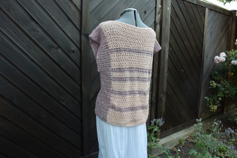 Sommerpulli aus Bio Baumwolle, Größe 38/42