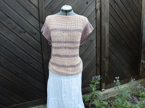 Sommerpulli aus Bio Baumwolle, Größe 38/42