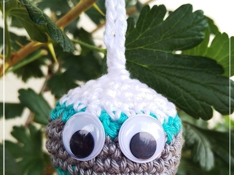 Taschenbaumler Emoji, Schlüsselanhänger