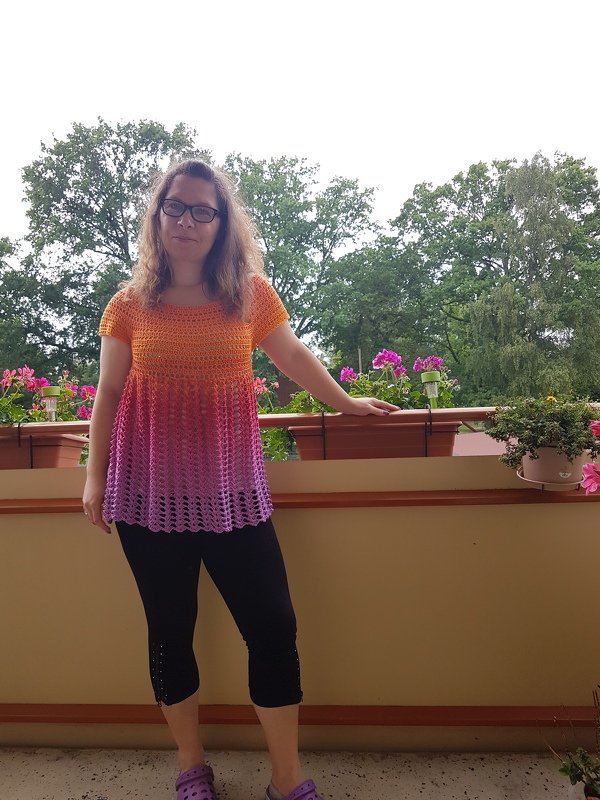 Häkelanleitung Tunika/ Kleid "Acacia" für Groß und klein