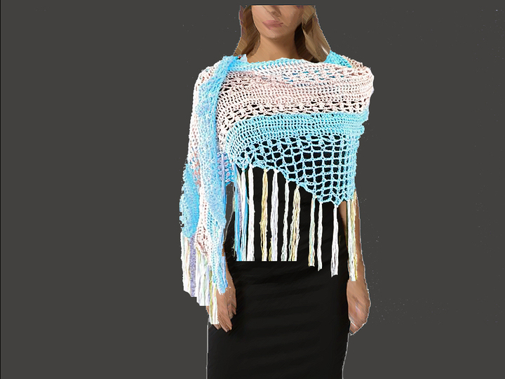 Sommertuch und Sommerschal - Häkelanleitung