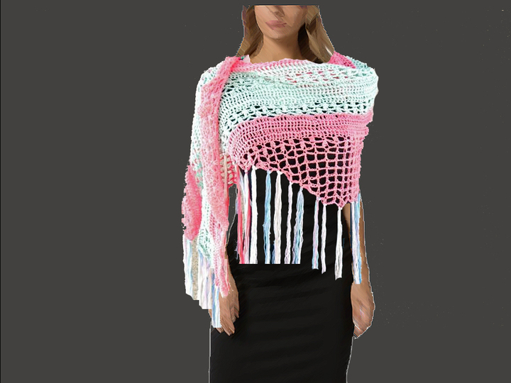 Sommertuch und Sommerschal - Häkelanleitung