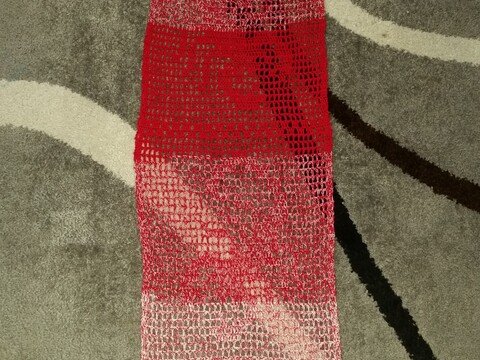 Sternzeichen-Schal Skorpion, Häkelanleitung