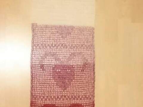 Sternzeichen-Schal Steinbock, Häkelanleitung