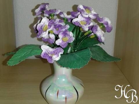 Usambaraveilchen - Häkelanleitung