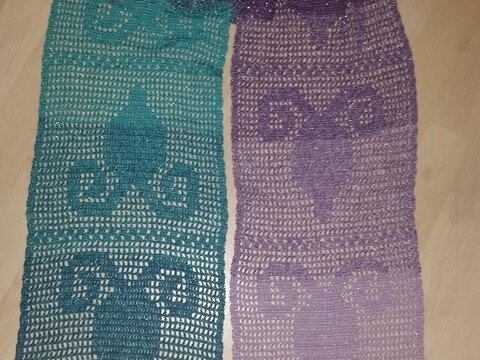 Sternzeichen-Schal Widder, Häkelanleitung